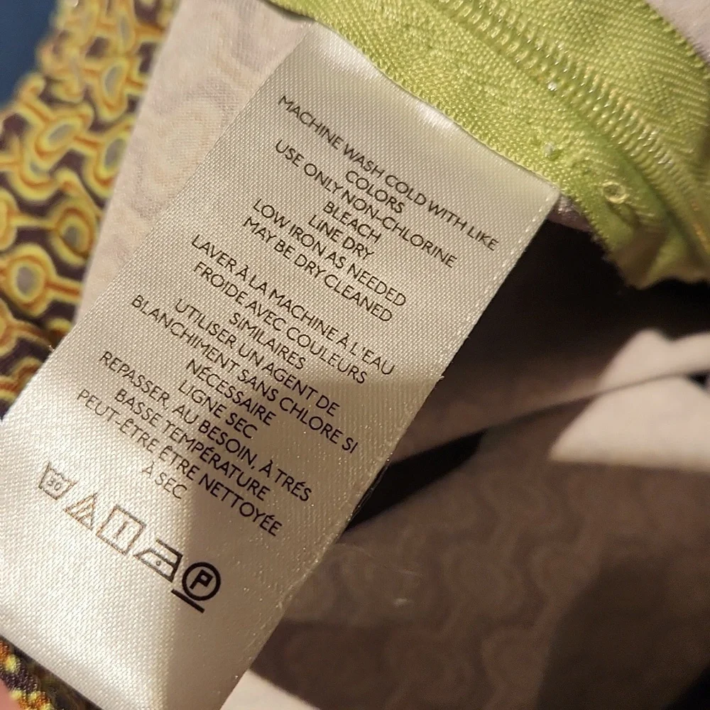 ❤️ URBAN OUTFITTERS GEOMETRIC PRINT FLARE DISCO PARTY PANTS, 6 (28) - Picture 7 of 9